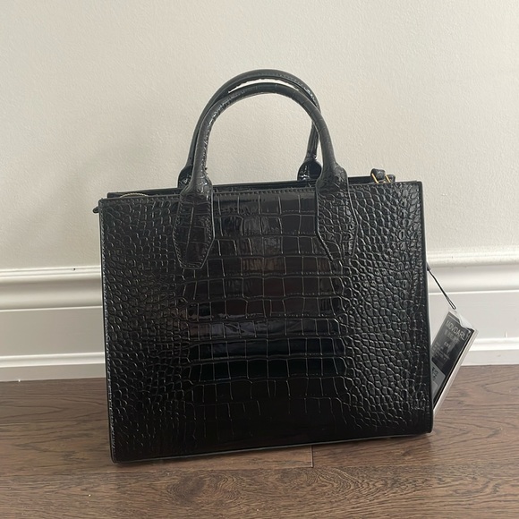 Black leather bag (purse) - Picture 2 of 5